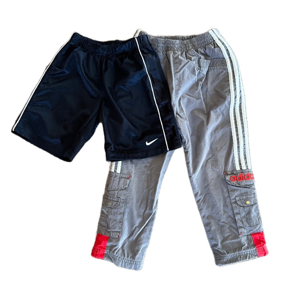 BOGO Nike Adidas Athletic Bottom Bundle Boys 4 XS